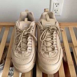 FILA Disrupter 2 Premium Sneakers Nude/Neutral